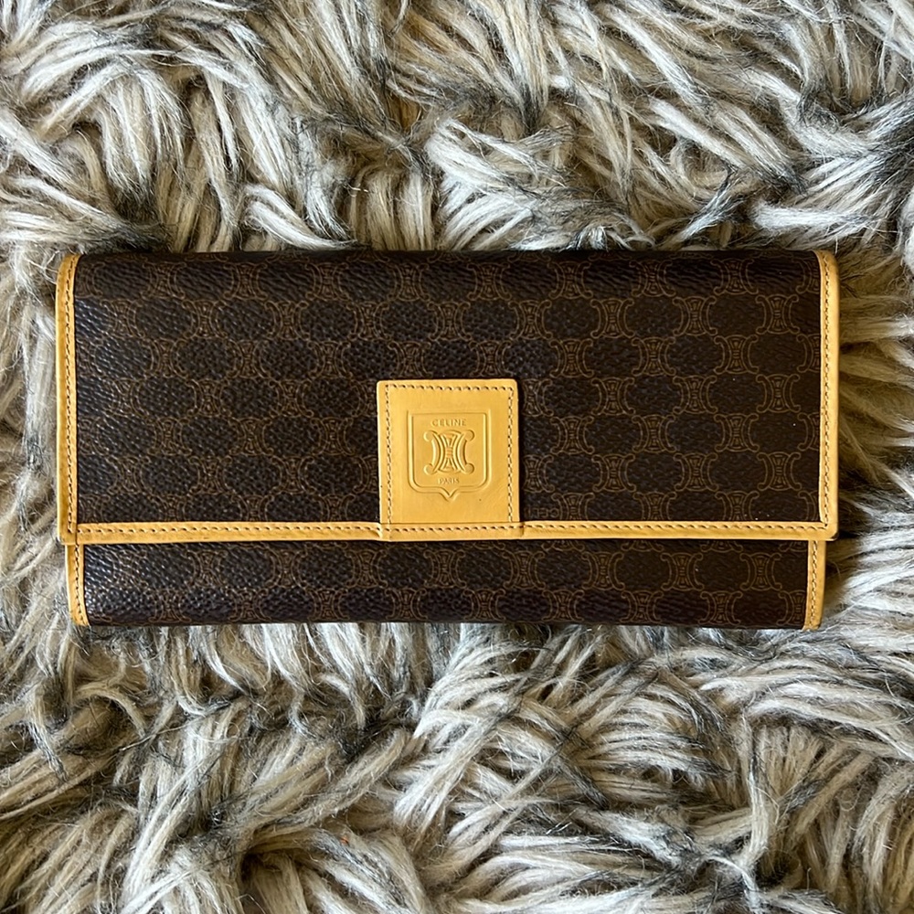 Celine Macadam Long Wallet